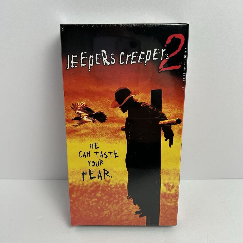 Jeepers Creepers 2 New Sealed 2003 VHS Tape MGM